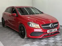 Used Mercedes A180 Executive 109 HP (80 kW) 2016 Red Hatchback