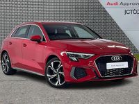 Used Audi A3 S-Line 147 HP (108 kW) 2024 Red Hatchback