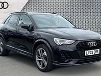 Used Audi Q3 Black Edition 150 HP (110 kW) 2022 Black SUV