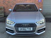 Begagnad Audi A4 S-Line 2016 Silver Sedan