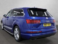 Used Audi Q7 S-Line 218 HP (160 kW) 2017 Blue SUV