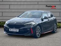 Begagnad BMW 128 Comfort Edition 261 HK (191 kW) 2023 Svart Halvkombi