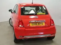 Used Fiat 500 Lounge 69 HP (50 kW) 2016 Pink Hatchback