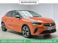Used Vauxhall Corsa-e Elite 100 kW (136 HP) 2020 Orange Hatchback