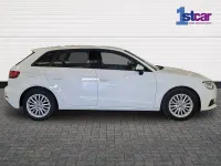 Used Audi A3 2018 White Sedan