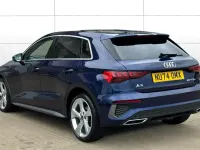 Used Audi A3 e-tron S-Line 204 HP (150 kW) 2024 Blue Hatchback