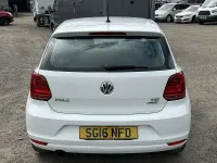 Used VW Polo SE 90 HP (66 kW) 2016 White Hatchback