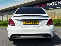 Used Mercedes C250 AMG line 2017 White Sedan