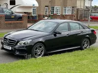 Used Mercedes E220 AMG 174 HP (127 kW) 2015 Black Sedan