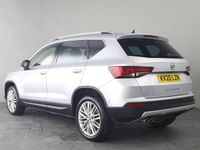 Käytetty Seat Ateca XCELLENCE 150 HP (110 kW) 2020 Hopea Katumaasturi
