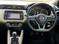 Used Nissan Micra N-Connecta 90 HP (66 kW) 2017 Blue Hatchback