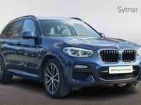 Used BMW X3 M Sport 188 HP (138 kW) 2019 Blue SUV