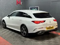 Used Mercedes CLA200 AMG line 2019 White Coupe