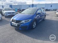 Used Honda Civic S 2015 Blue Hatchback