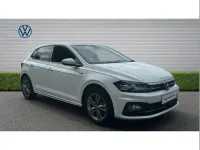 Used VW Polo R-line 110 HP (80 kW) 2021 White Hatchback