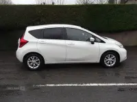 Used Nissan Note Acenta Premium 90 HP (66 kW) 2016 White Hatchback