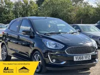 Used Ford Ka Plus Zetec 2018 Black Hatchback