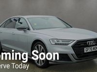 Used Audi A8 Black Edition 286 HP (210 kW) 2020 Silver Sedan