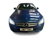 Used Mercedes C220 2017 Blue Sedan