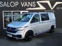 Usado VW Transporter Startline 150 HP (110 kW) 2021 Prateado Van