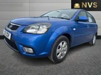 Used Kia Rio 109 HP (80 kW) 2011 Blue Hatchback