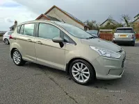 Used Ford B-MAX Titanium 100 HP (73 kW) 2015 Silver MPV