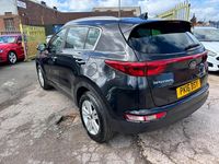 Begagnad Kia Sportage 2016 Svart SUV