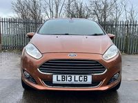 Used Ford Fiesta Titanium X 105 HP (77 kW) 2013 Yellow Hatchback