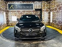 Used Mercedes C300 AMG line 245 HP (180 kW) 2018 Black Coupe