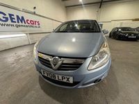 Used Vauxhall Corsa Club 2008 Blue Hatchback