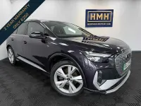 Used Audi Q4 e-tron S-Line 125 kW (170 HP) 2022 Mauve/purple SUV