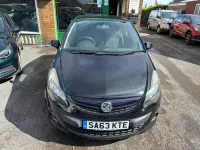 Used Vauxhall Corsa Edition 100 HP (73 kW) 2013 Black Hatchback