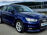 Used Audi A1 Sportback Sport 116 HP (85 kW) 2015 Blue Hatchback