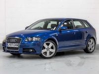 Used Audi A3 S-Line 2007 Blue Hatchback