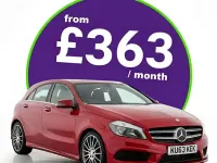 Used Mercedes A250 AMG 211 HP (155 kW) 2014 Red Hatchback