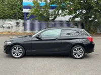 Used BMW 118 Sport Line 2016 Black Hatchback