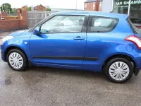 Used Suzuki Swift 94 HP (69 kW) 2015 Blue Hatchback