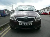 Begagnad Skoda Fabia SE 2012 Brun Halvkombi
