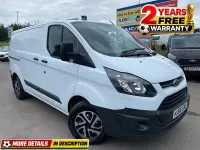 Used Ford Transit Custom 130 HP (95 kW) 2016 White Van