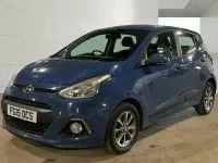 Used Hyundai i10 Premium 67 HP (49 kW) 2015 Blue Hatchback