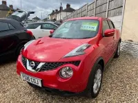 Used Nissan Juke N-Connecta 115 HP (84 kW) 2016 Red SUV