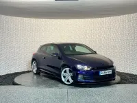 Begagnad VW Scirocco R-line 2016 Lila Sportkupé