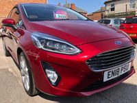 Used Ford Fiesta Titanium X 125 HP (91 kW) 2018 Red Hatchback