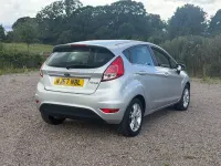 Used Ford Fiesta Zetec 2017 Silver Hatchback