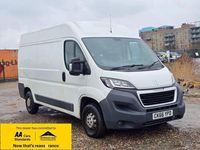 Used Peugeot Boxer 130 HP (95 kW) 2016 White Van