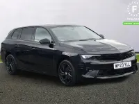 Used Vauxhall Astra GS Line 130 HP (95 kW) 2023 Black Estate