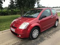 Used Citroën C2 70 HP (51 kW) 2004 Red Hatchback