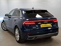 Used Audi Q8 S-Line 286 HP (210 kW) 2019 Blue SUV