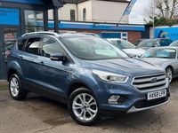 Used Ford Kuga Titanium 120 HP (88 kW) 2018 Blue SUV