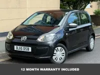 Used VW up! move up! 2015 Black Hatchback